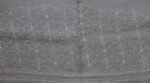 Lucknowi Chikankari Pure Voile Cotton Dress Material | Kurti Fabric | Top Fabric Grey (3 Meter) - Image 4