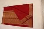 Banarasi Cotton Saree with Zari Work | Elegant Cotton Saree with Rich Border and Comfortable Fabric - Image 4