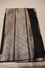 Banarasi Katan Silk Saree for Women | Pure Handloom Woven | Traditional Zari Border & Pallu | Premium Indian Ethnic Wear for Wedding & Festive Occasions - Image 5