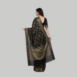 Banarasi Cotton Silk Saree with Zari Work | Traditional Elegant Saree for Weddings, Parties & Special Occasions