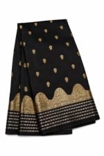 Banarasi Katan Silk Saree with Rich Zari Weaving & Meenakari Work | Traditional Handloom Bridal Saree - Image 2