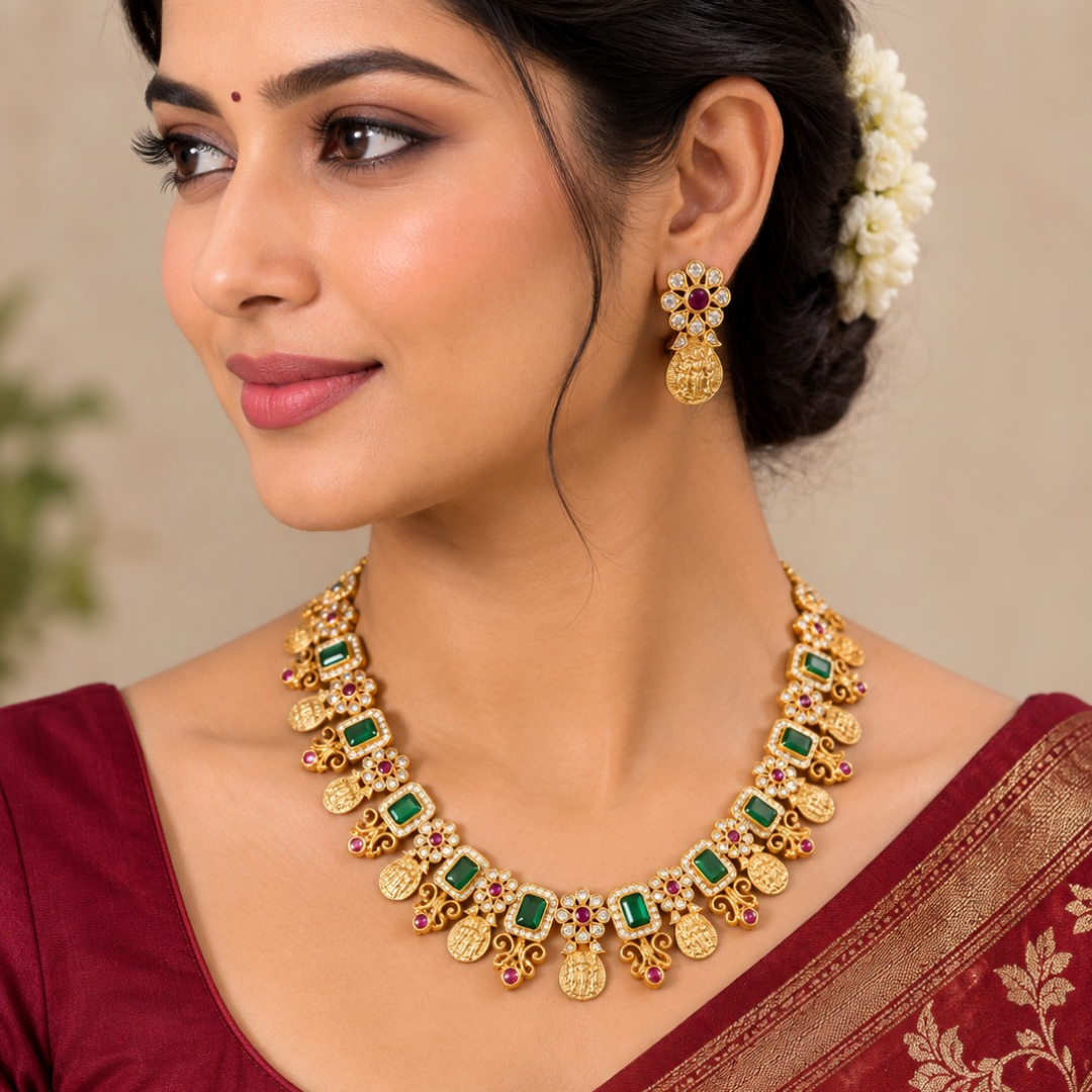 Ram Parivar Necklace Set