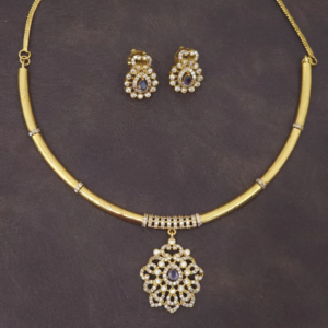 Premium Quality Gold Replica Necklace Set