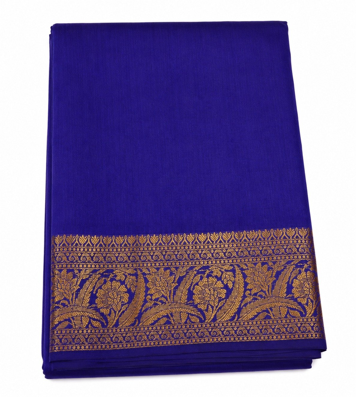 Banarasi Cotton Saree with Zari Work | Elegant Cotton Saree with Rich Border and Comfortable Fabric - Image 4